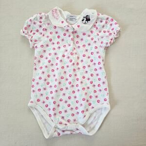 Vintage Baby Minnie Floral Romper 12 months